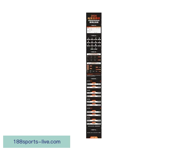 2026世界杯全面竞猜策略与赛程分析指南全解